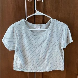Champion crop top t shirt